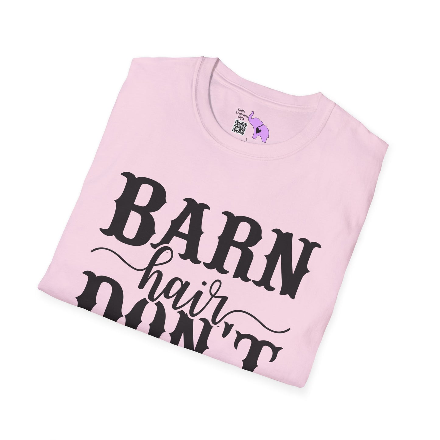 Barn Hair Don't Care Adult T-shirt