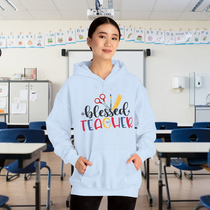 Blessed Teacher Heavy Blend™ Hooded Sweatshirt