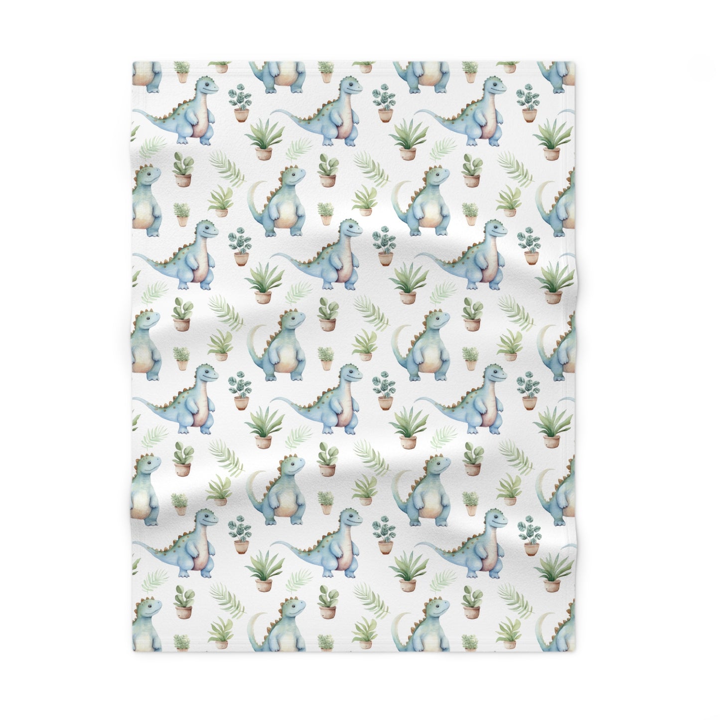 Adorable Dinosaurs Baby Blanket