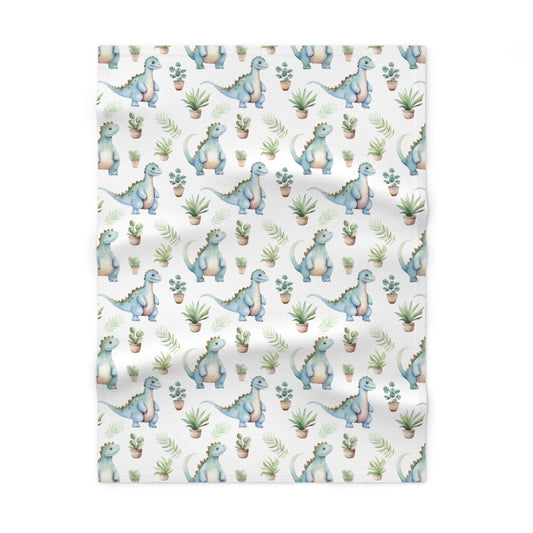 Adorable Dinosaurs Baby Blanket