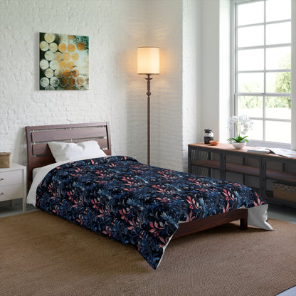 Dusky Floral Whispers Comforter