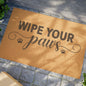 Wipe Your Paws Coconut Fiber Doormat