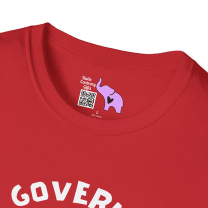 The Government is Lying To Us Female Skull/Glasses Adult T-shirt