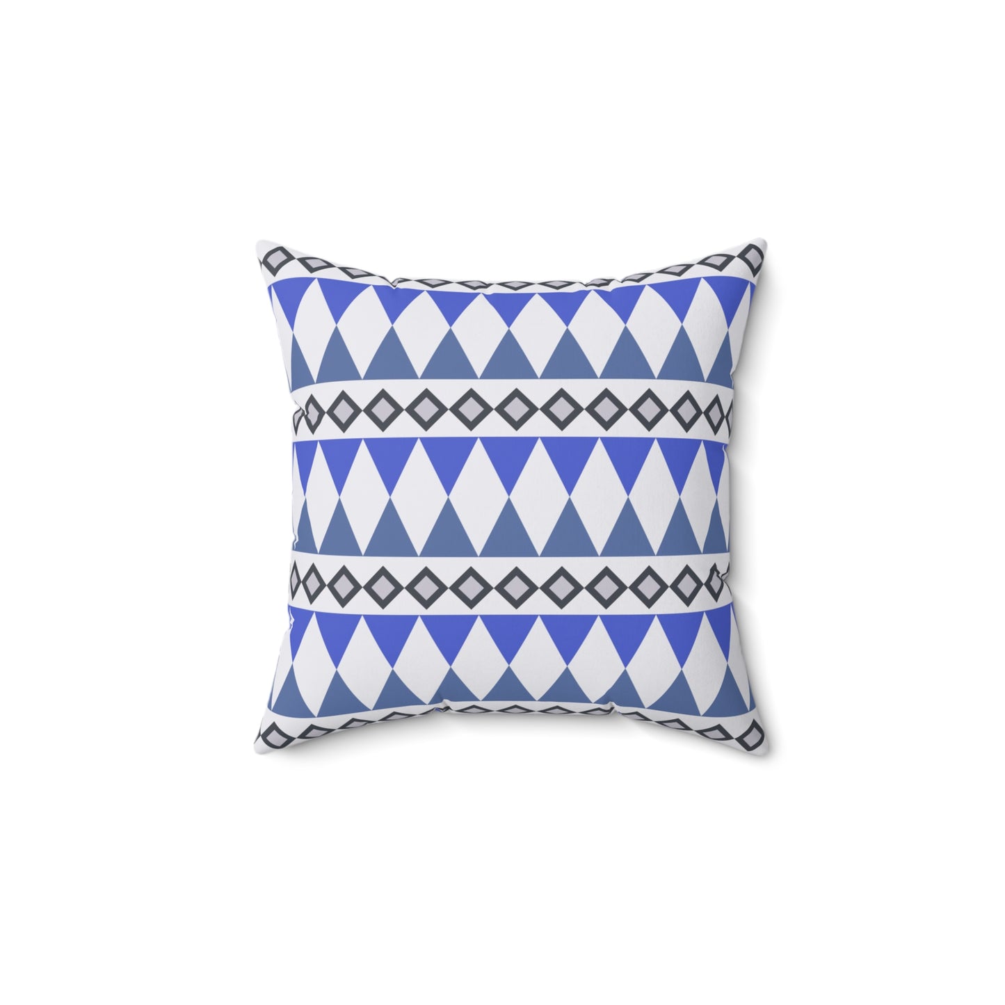 Sapphire Cairn Stripes Throw Pillow