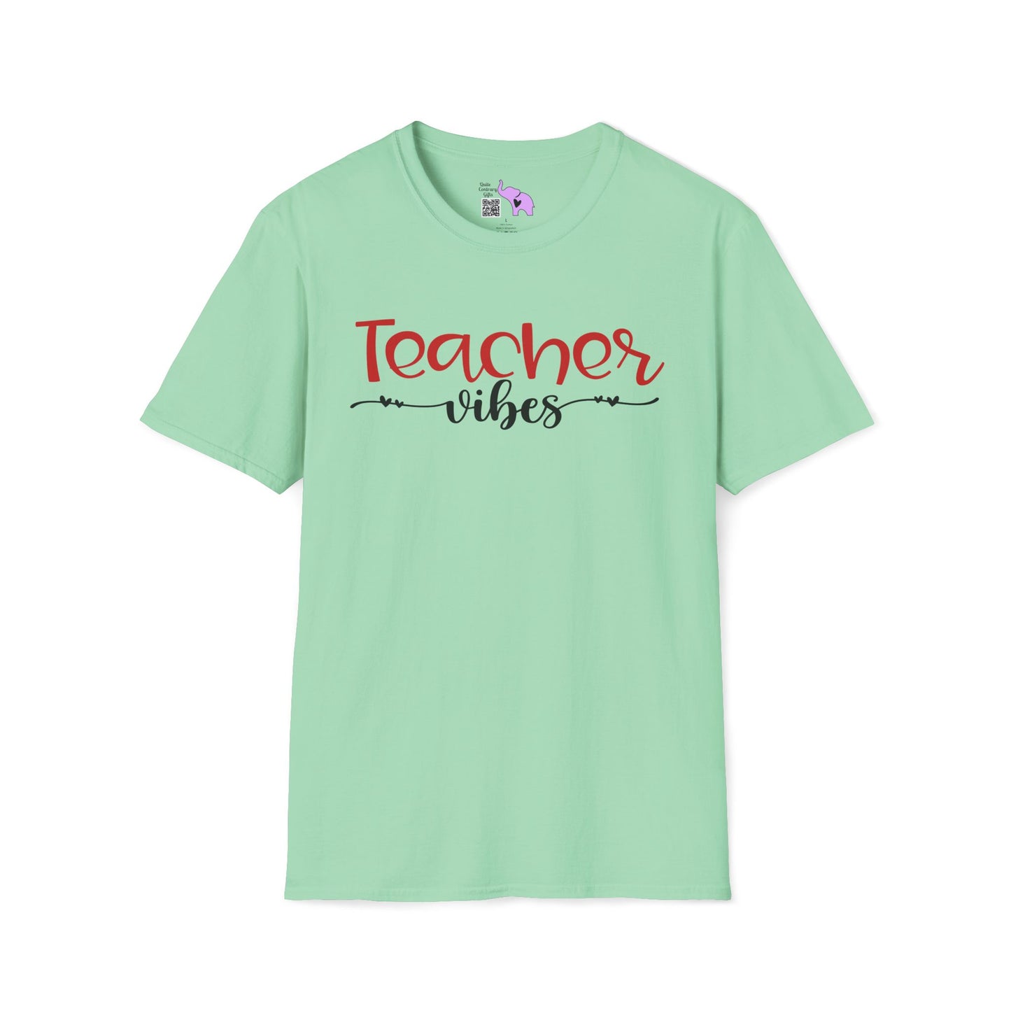 Teacher Vibes Adult T-shirt