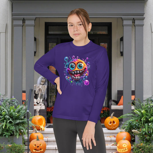 Bubbly Monster Youth Long Sleeve Tee