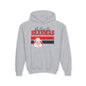 Ballville Brahmas w/Mascot & Stripes Youth Heavy Blend Hoodie
