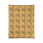 Golden Prism Grid Comforter