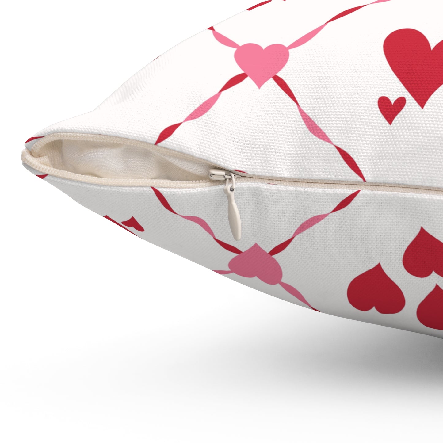 Cupid’s Lattice Throw Pillow