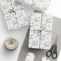 Pandas in Bloom Wrapping Paper