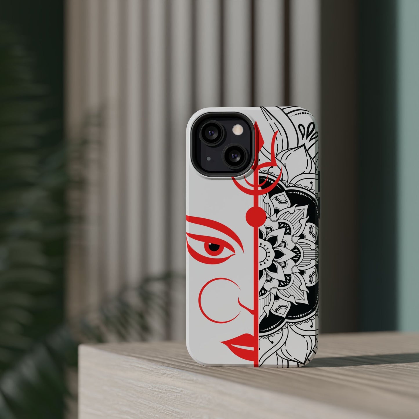 Goddess Durga Mata w/Manala MagSafe® Compatible Tough Case for iPhone