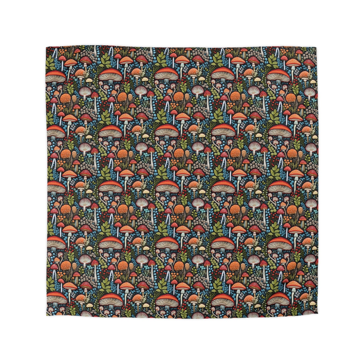 Shroom Bloom Microfiber Duvet Cover