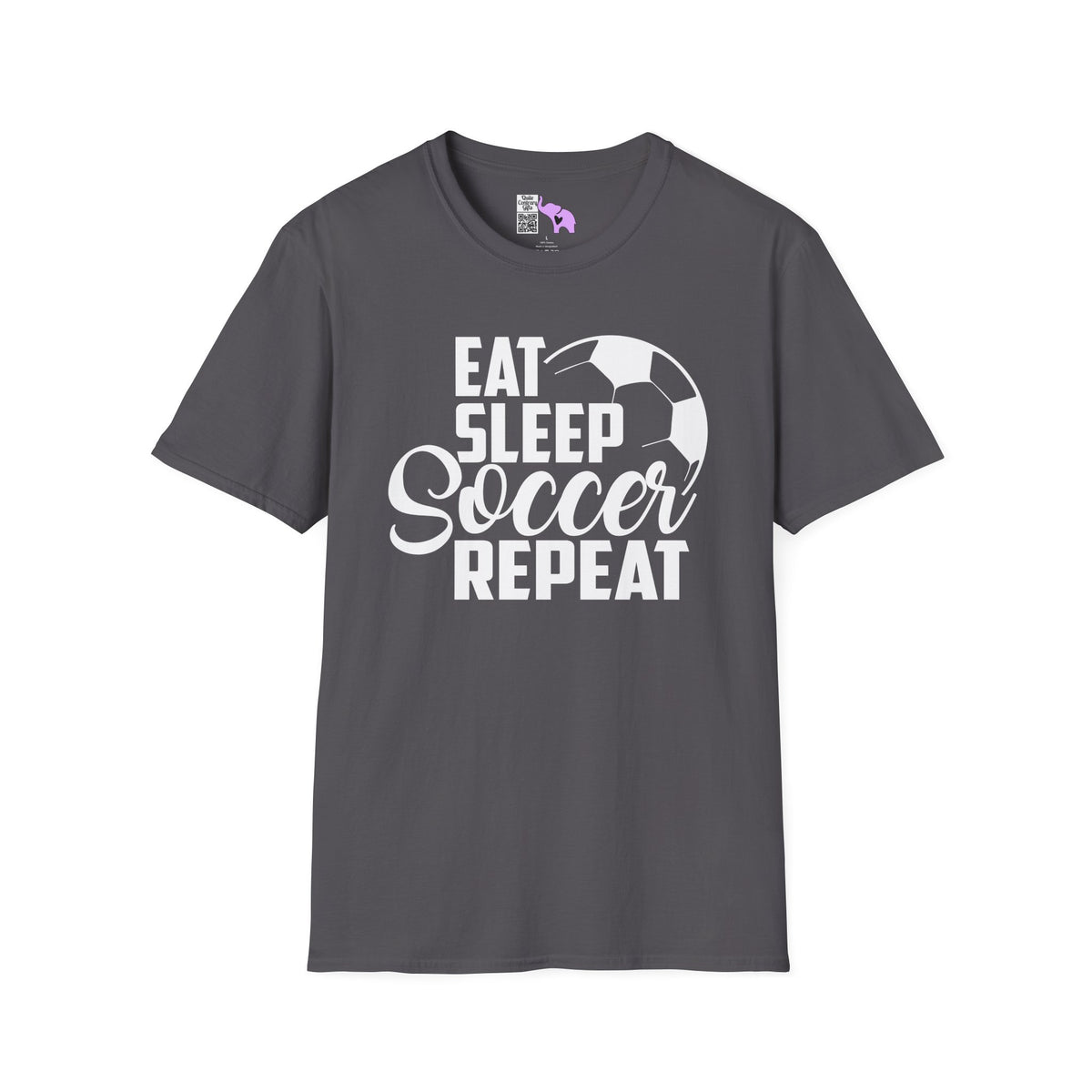 Eat Sleep Soccer Repeat Adult T-shirt