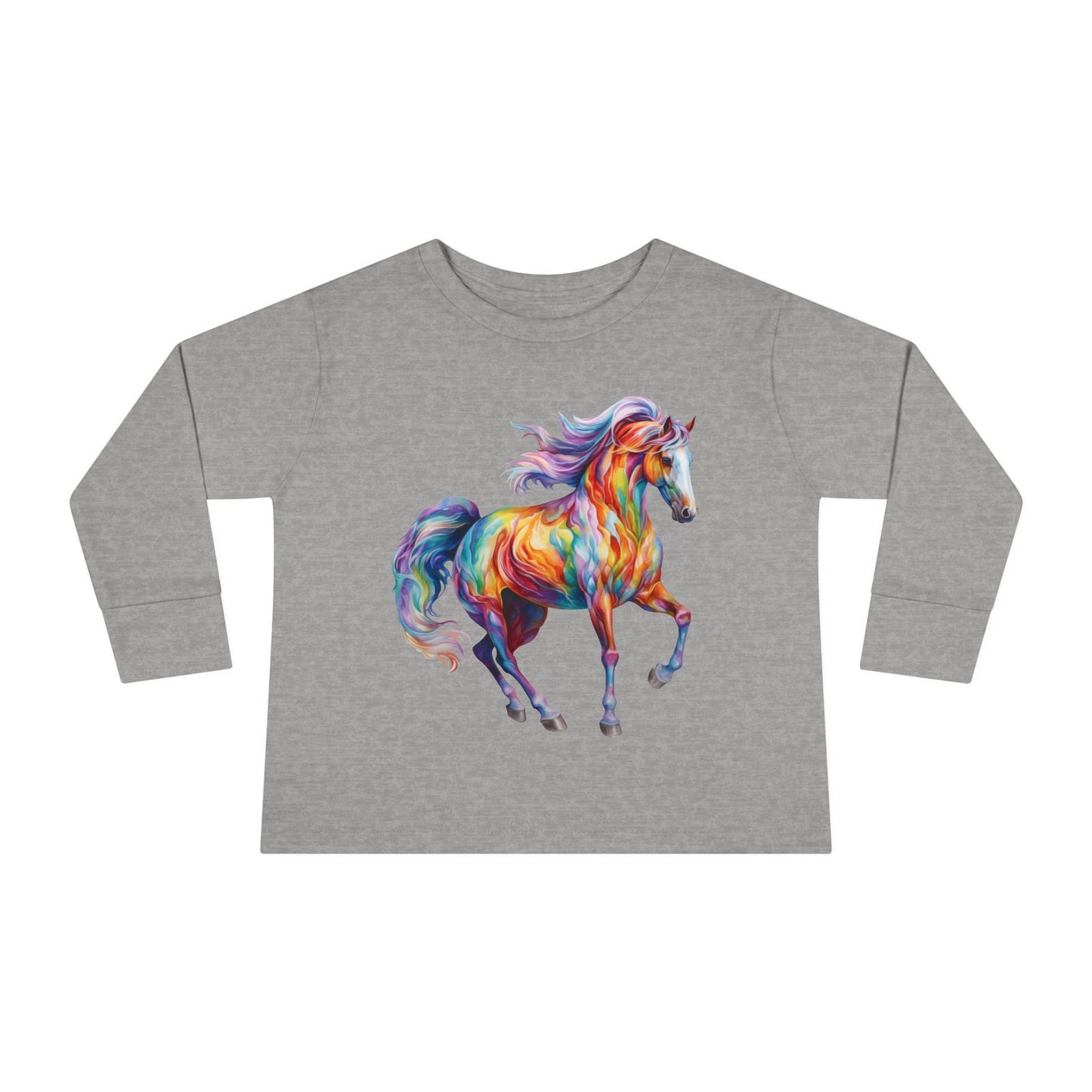 Dreamscape Stallion Toddler Long Sleeve Tee