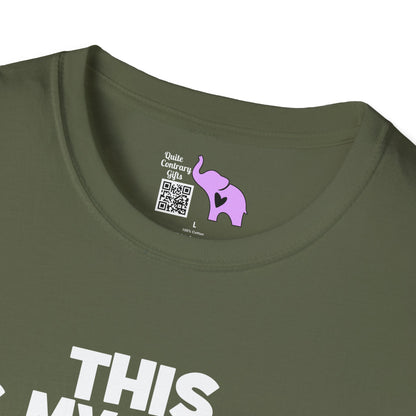 This Is My Lucky Hunting Shirt Do Not Wash Adult T-shirt