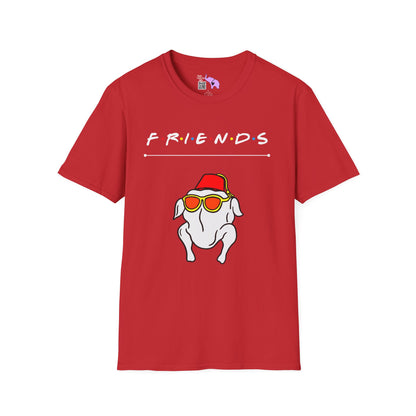 Friends; Thanksgiving Turkey Adult T-shirt