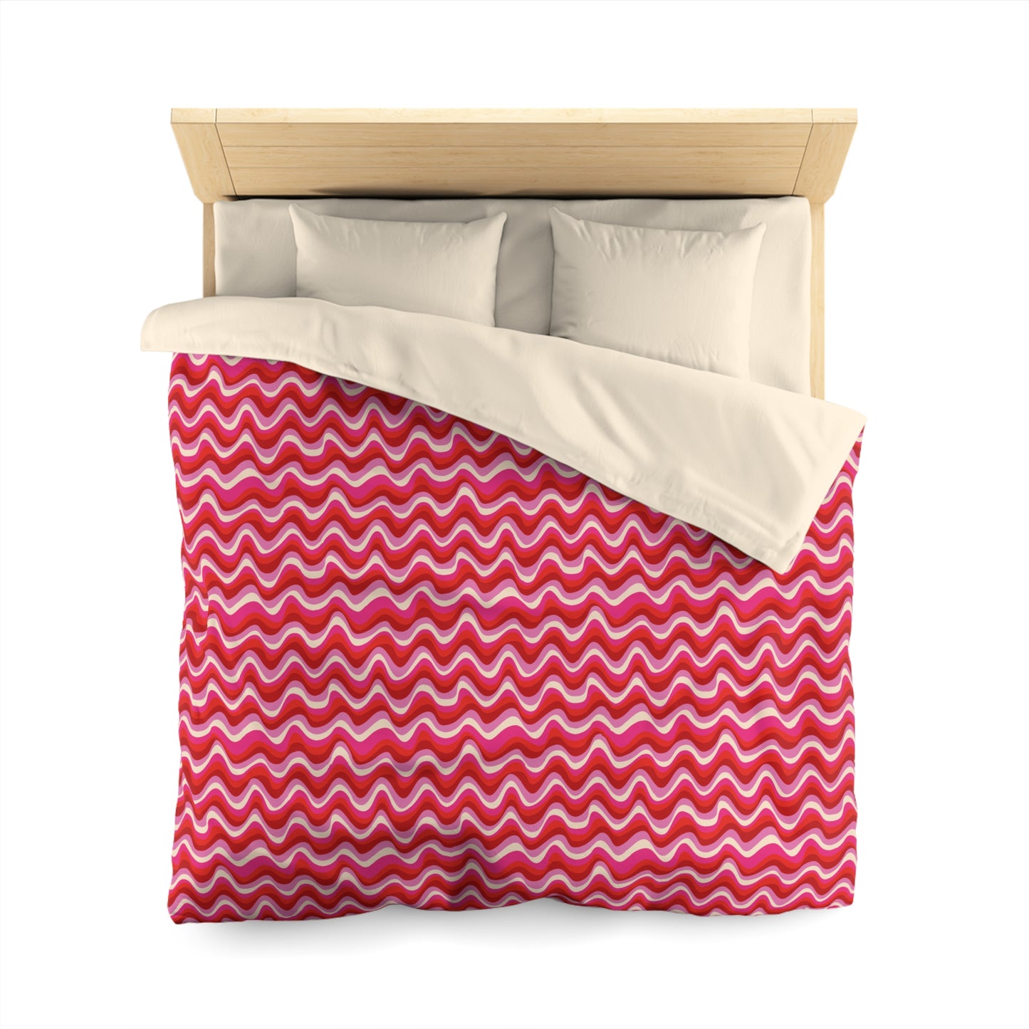 Blush Frequency Duvet Bedding Set