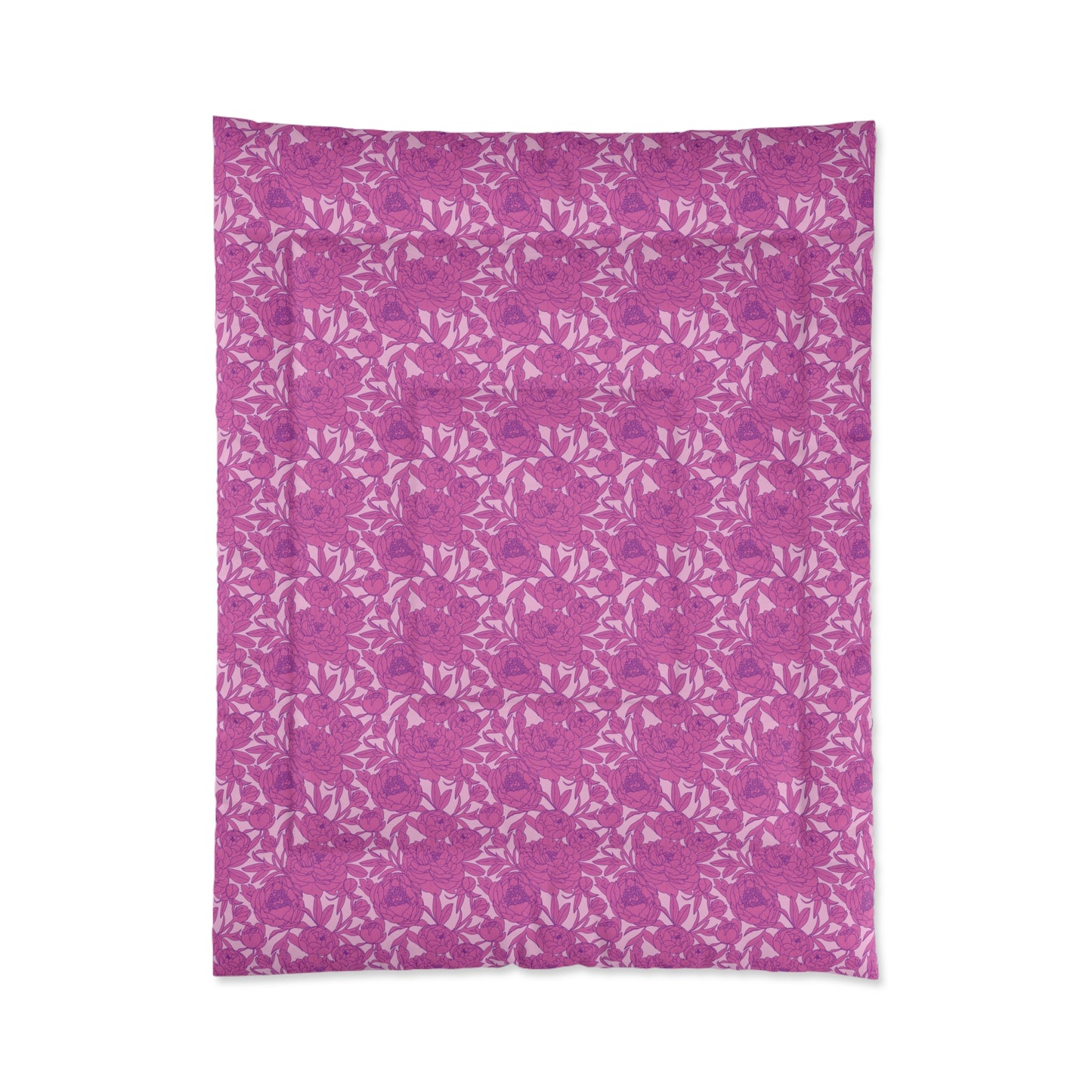 Blush Peony Garden Comforter
