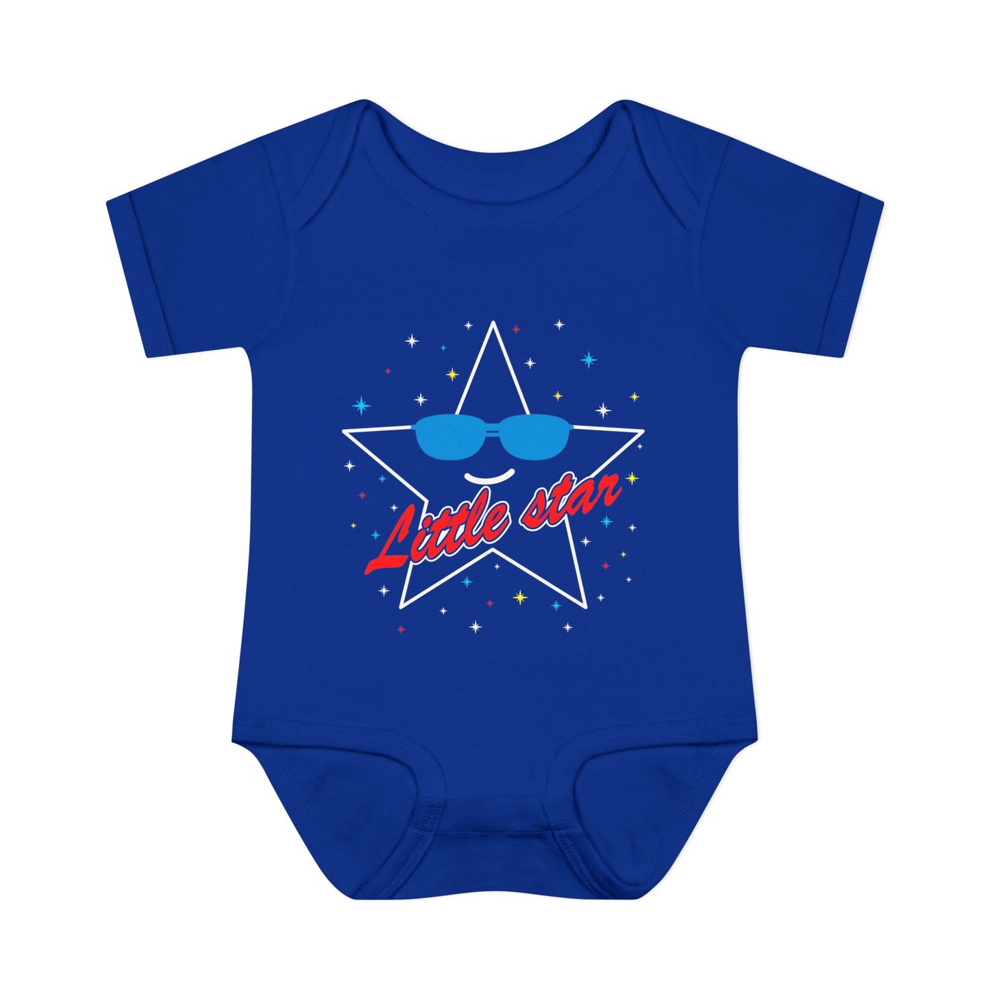 Little Star Infant Baby Rib Bodysuit