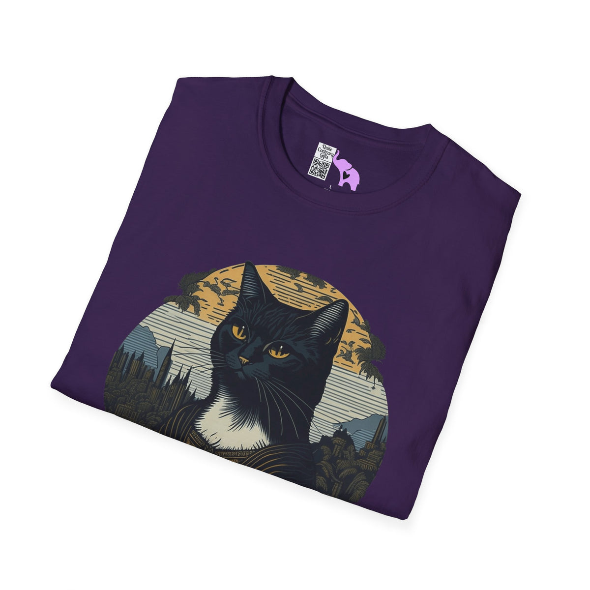 Meow Lisa Adult T-shirt