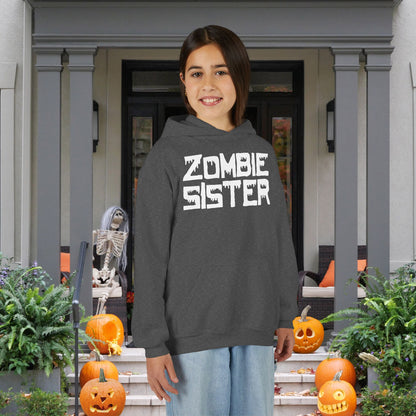 ""Zombie Sister Youth Heavy Blend Hoodie