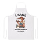 I Bake Because Murder is Wrong Apron