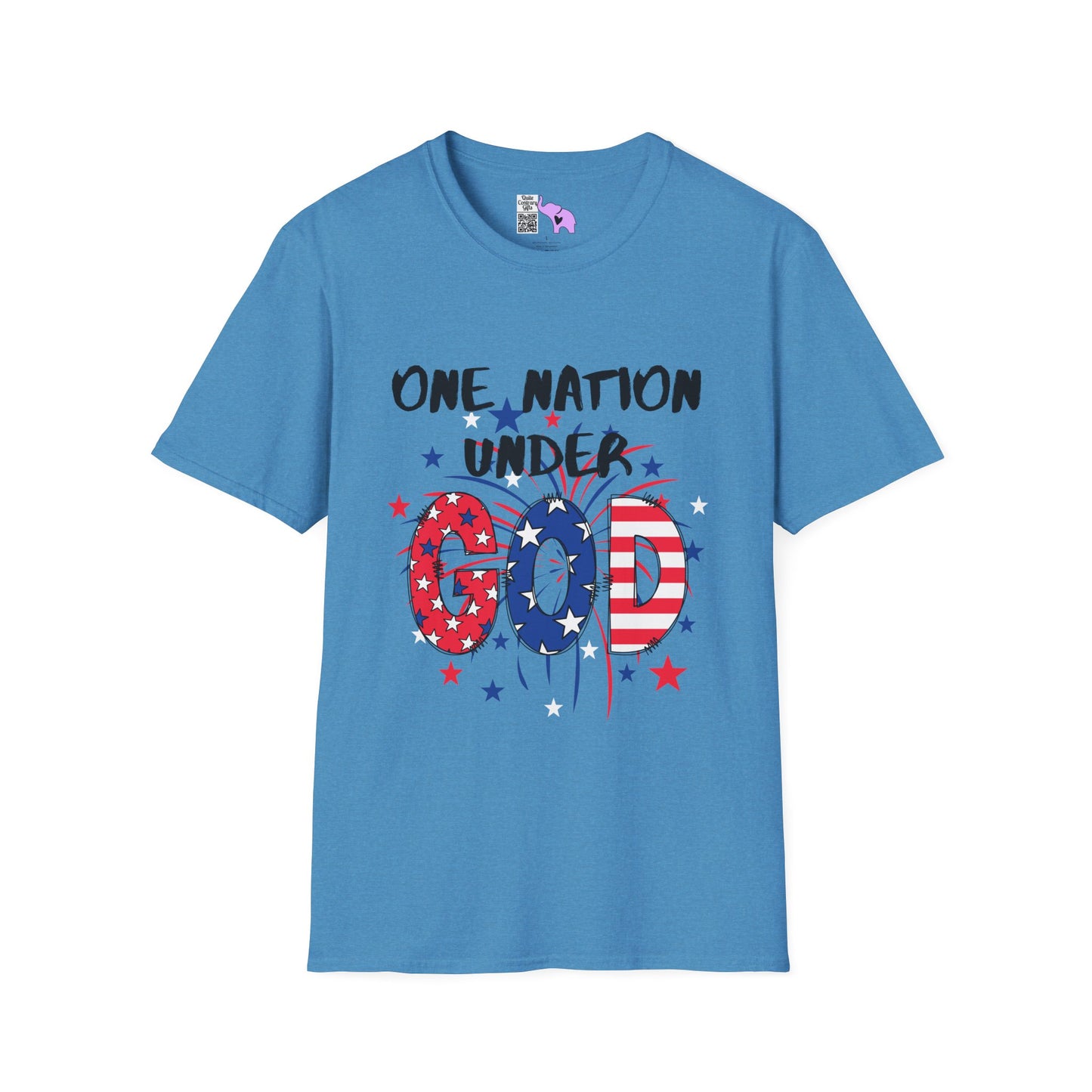 One Nation Under God Adult T-shirt