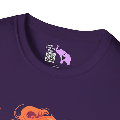 Creepy Ghost 8 Adult T-shirt