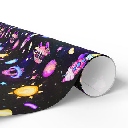 Cosmic Recess Wrapping Paper