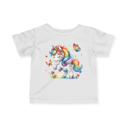 Rainbow Unicorn Infant Soft T-Shirt