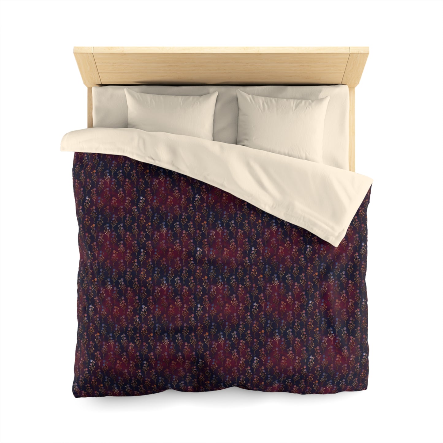 Golden Grove Midnight Microfiber Duvet Cover