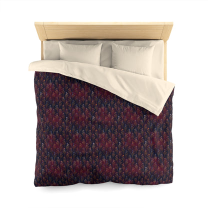 Golden Grove Midnight Microfiber Duvet Cover