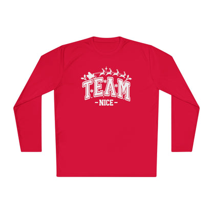 Team Nice Adult Long Sleeve Tee