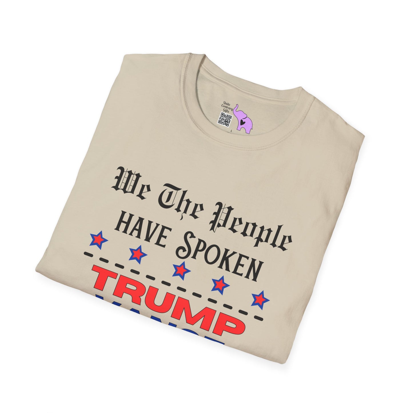 We The People Have Spoken Trump/Vance 2025-2029 Adult T-shirt