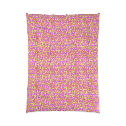 Sunset Sorbet Camo Comforter