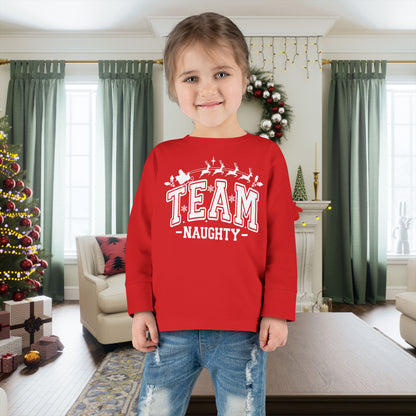 Team Naughty Long Sleeve Tee
