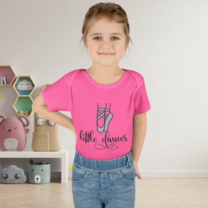 Little Ballerina Infant Baby Rib Bodysuit