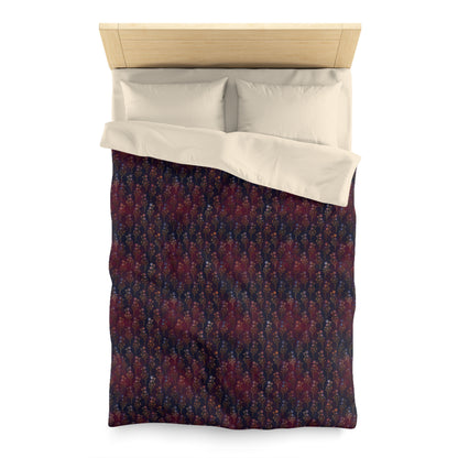 Golden Grove Midnight Microfiber Duvet Cover