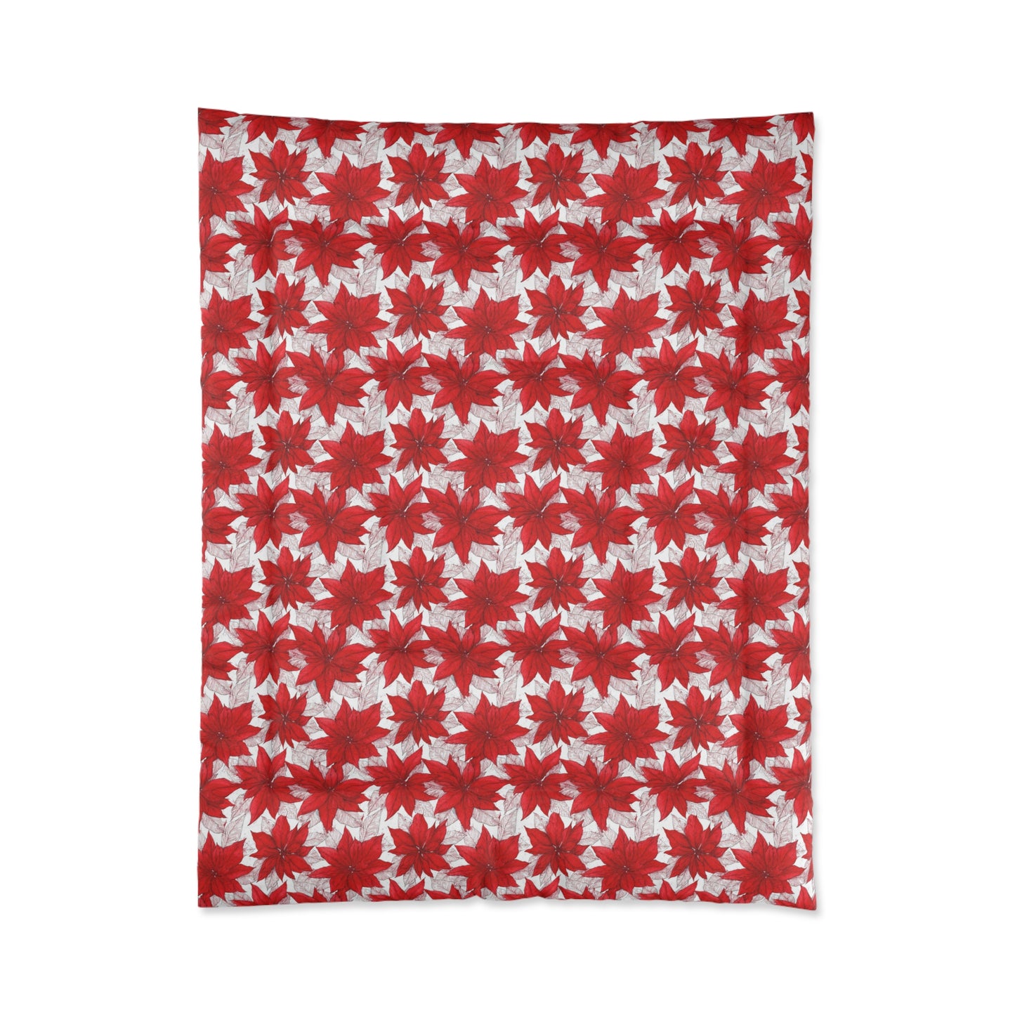 Christmas Blossom Sketch Comforter