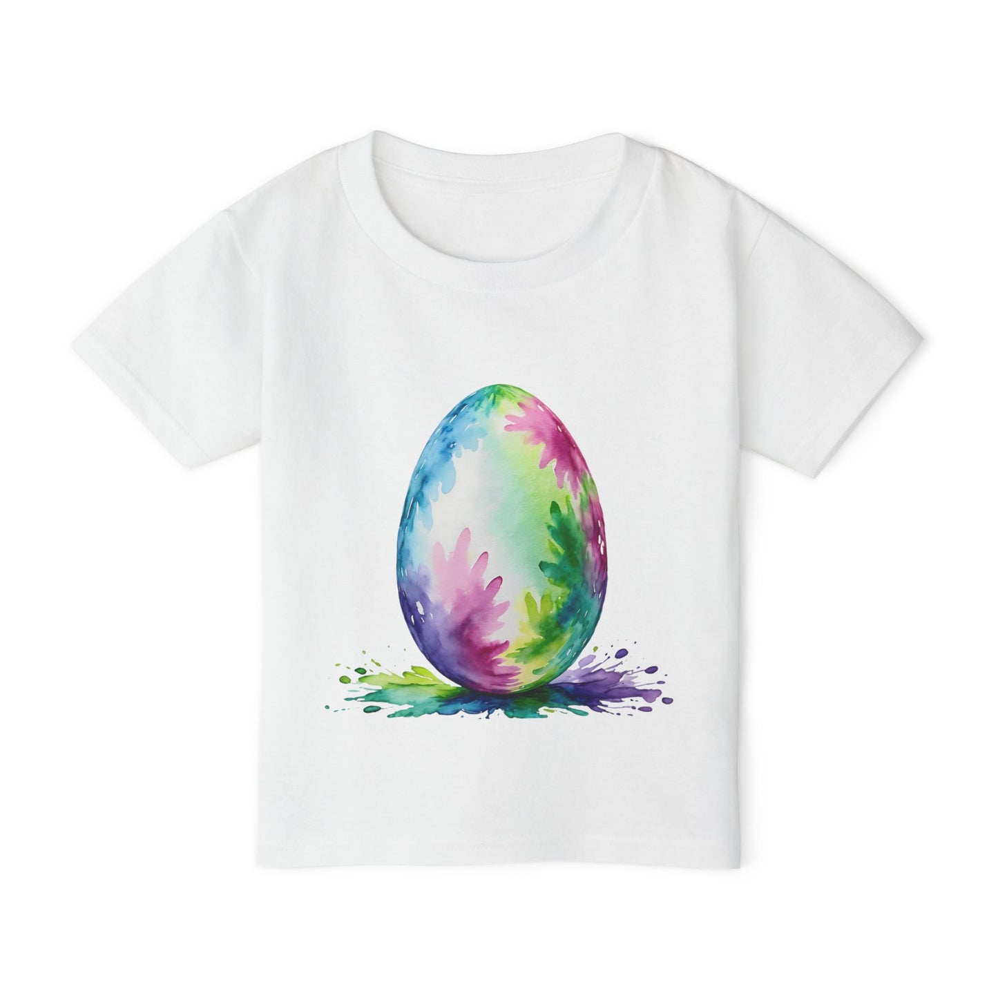 Colorful Easter Egg Heavy Cotton™ Toddler T-shirt