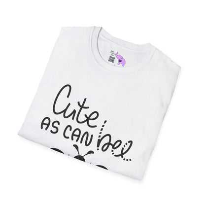 Cute As Can Bee Adult T-shirt