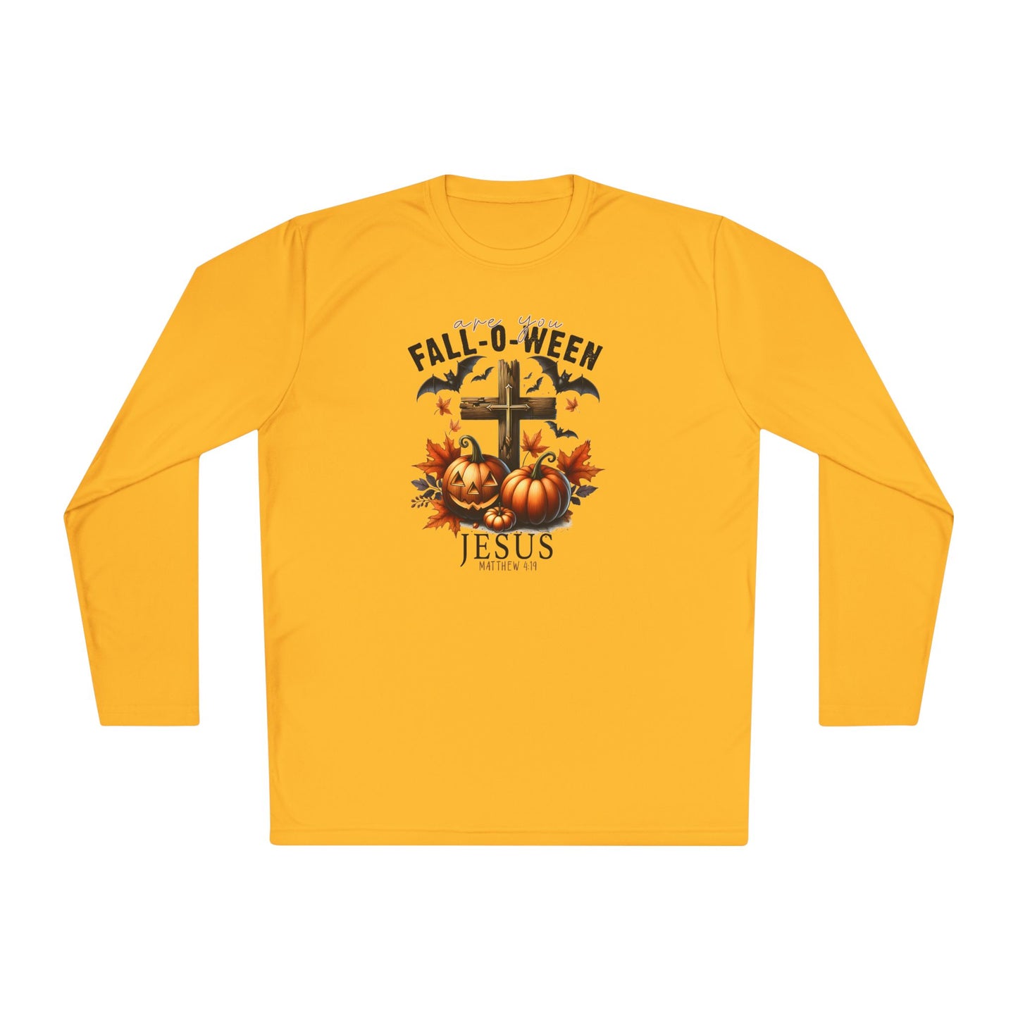 Are You Fall-O-Ween Jesus Adult Long Sleeve Tee