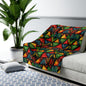 Ancestor Echo Sherpa Fleece Blanket