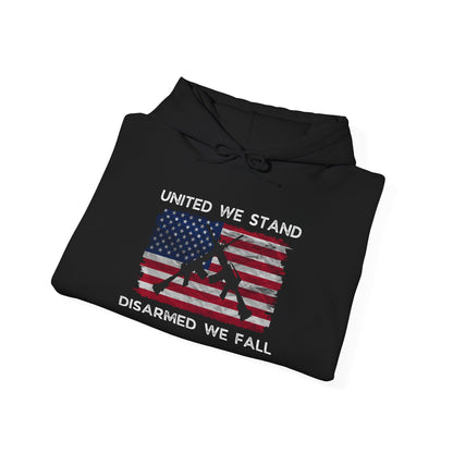 United We Stand Disarmed We Fall Heavy Blend™ Hooded Sweatshirt