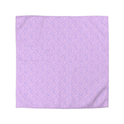 Cotton Candy Cheetah Microfiber Duvet Cover