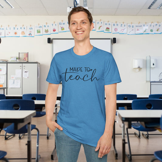 Made to Teach Adult T-shirt