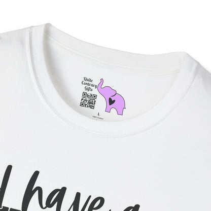 I Have A Purpose Adult T-shirt