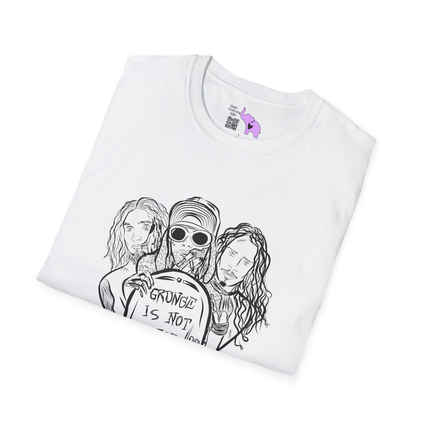 Grunge Is Not Dead Adult T-shirt