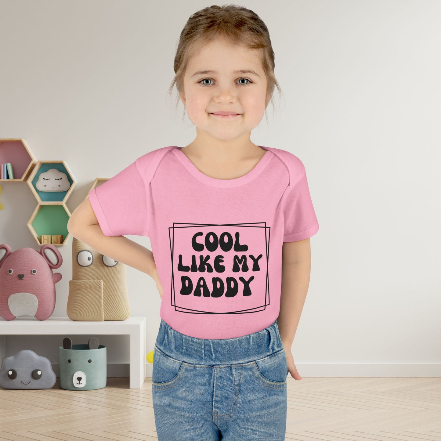 Cool Like My Daddy Infant Baby Rib Bodysuit
