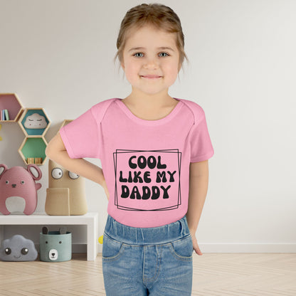 Cool Like My Daddy Infant Baby Rib Bodysuit
